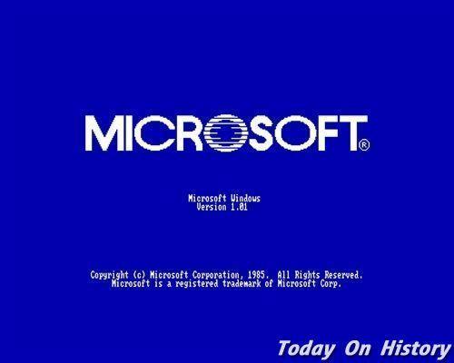 1985年11月20日微软Microsoft Windows 1.0开始发布(2024-11-20已更新)
