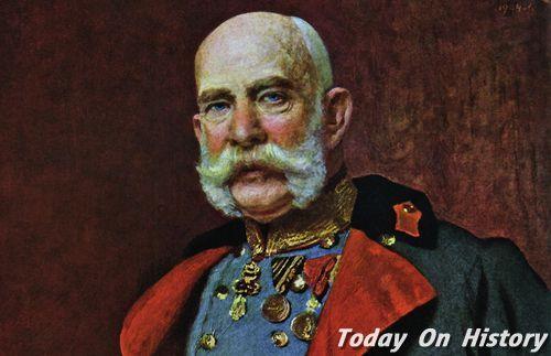 1916年11月21日奥匈帝国皇帝弗朗茨·约瑟夫一世在维也纳去世(2024-11-21已更新)