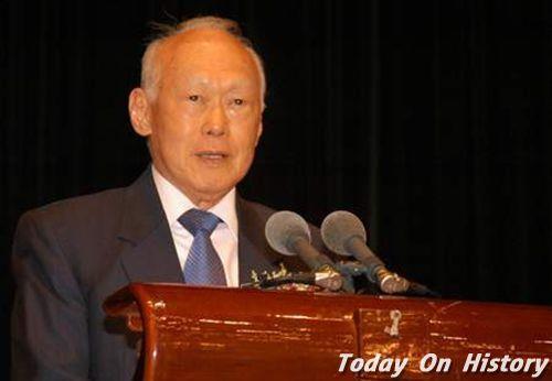 1990年11月26日李光耀辞去新加坡总理职务(2024-11-26已更新)