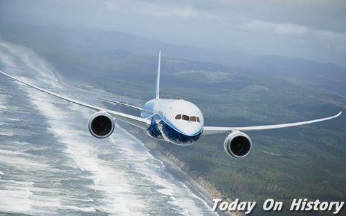 2009年12月15日波音787“梦想客机”的原型机完成首飞(2024-12-15已更新)