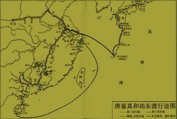 753年12月20日唐代高僧鉴真东渡日本(2024-12-20已更新)