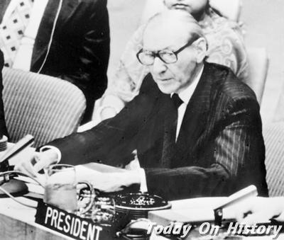 1971年12月21日瓦尔德海姆当选第4任联合国秘书长(2024-12-21已更新)