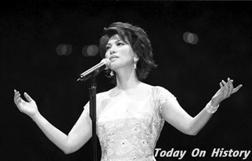 1957年12月22日台湾女歌手蔡琴出生(2024-12-22已更新)