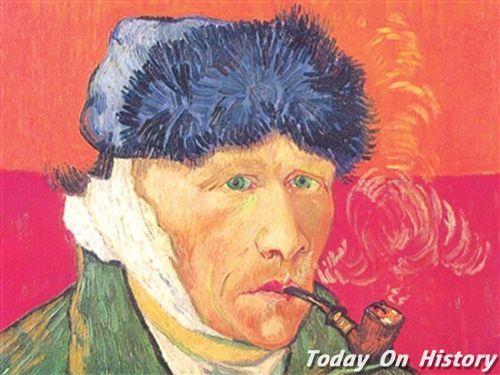 1888年12月23日梵高用剃须刀割下自己左耳的一部分(2024-12-23已更新)