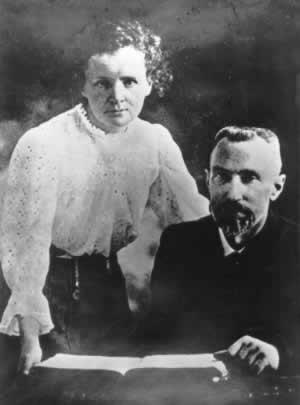 居里夫人发现镭