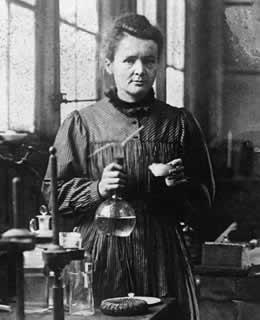 居里夫人发现镭