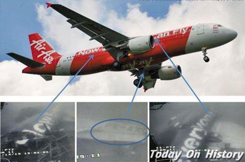 2014年12月28日亚洲航空A320－200型客机失事 162人全部遇难(2024-12-28已更新)