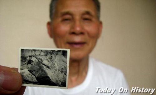 2007年6月6日谢万丁捐赠黄继光牺牲后遗照(2025-6-6已更新)