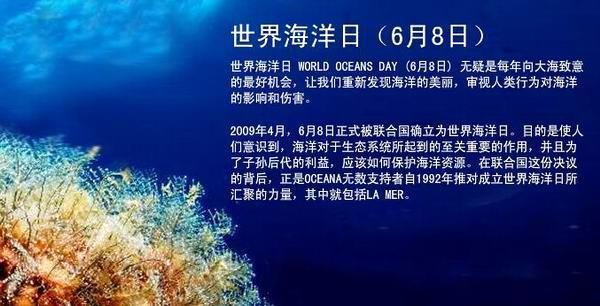 2009年6月8日首个“世界海洋日”(2024-6-8已更新)
