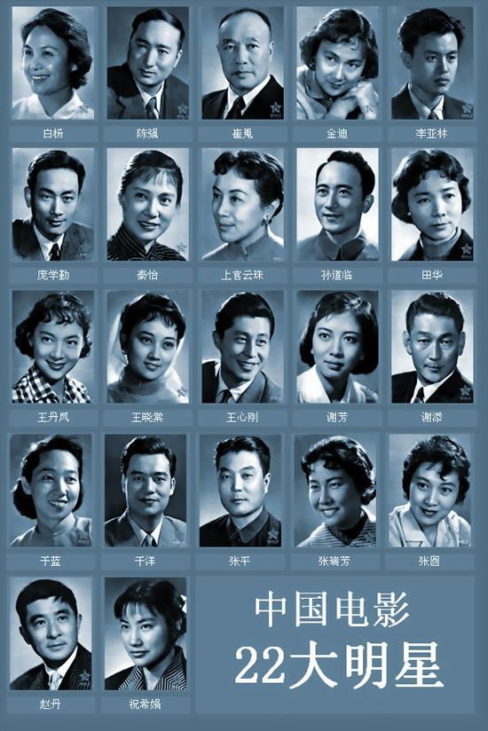 1961年6月22日周总理提出评选中国电影“二十二大明星”(2024-6-22已更新)