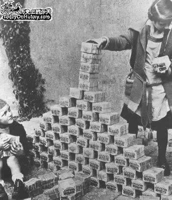 1923年6月22日德国马克急剧下跌(2024-6-22已更新)