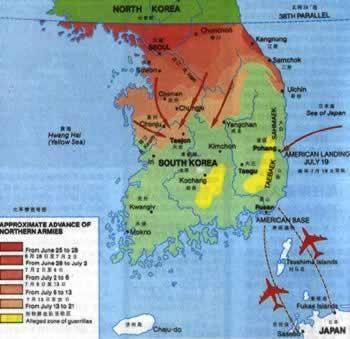 1950年6月25日朝鲜战争爆发(2025-6-25已更新)