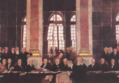 1919年6月28日德国在凡尔赛条约上签字(2024-6-28已更新)