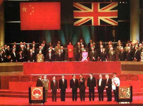 1997年7月1日中国政府开始对香港恢复行使主权(2024-7-1已更新)
