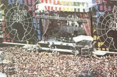 1985年7月13日英美举行为非洲饥民募捐音乐会(2024-7-13已更新)