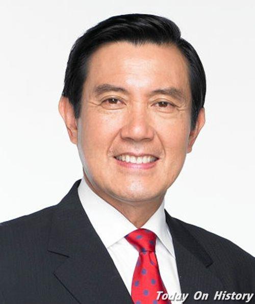 1950年7月13日前台湾地区领导人马英九出生(2024-7-13已更新)