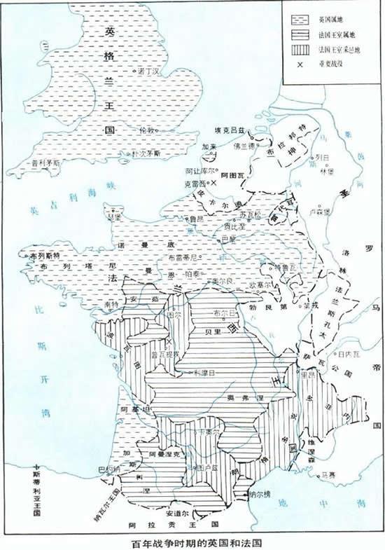 1453年7月17日英法百年战争中的卡斯提农战役打响(2025-7-17已更新)