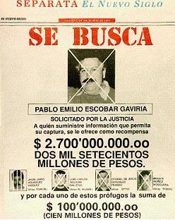 1992年7月22日世界头号贩毒大王埃斯科瓦尔越狱潜逃(2025-7-22已更新)