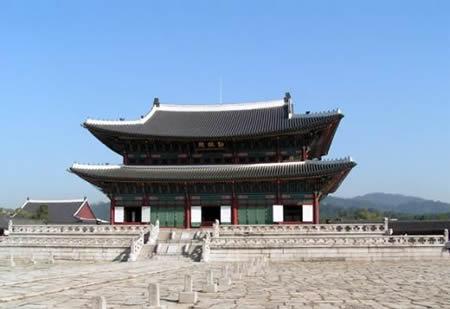 日军占领朝鲜王宫景福宫