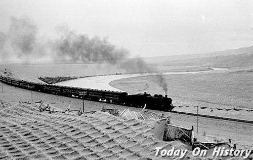 1958年8月1日包兰铁路在银川举行通车典礼仪式(2025-8-1已更新)