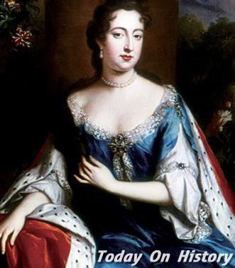 英国安妮女王逝世