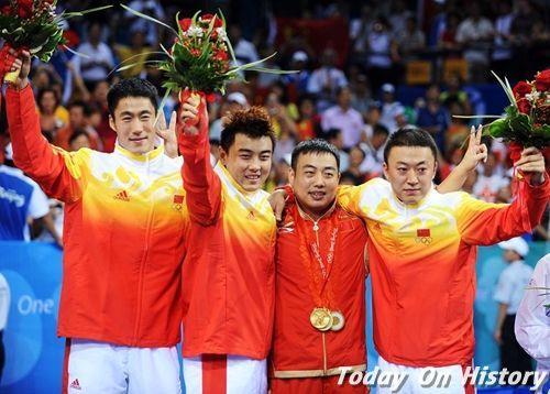 2008年8月18日北京奥运会乒乓球男团决赛中国战胜德国夺冠(2024-8-18已更新)