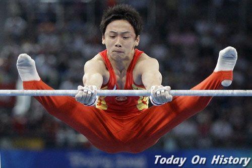 2008年8月19日北京奥运会男子单杠决赛中国小将邹凯摘金(2024-8-19已更新)