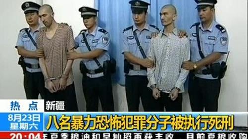 2014年8月23日天安门暴恐案犯等8名暴恐分子被执行死刑(2024-8-23已更新)