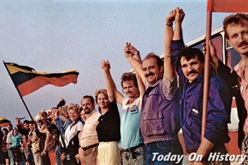 1989年8月23日”波罗的海之路“三国和平示威(2024-8-23已更新)