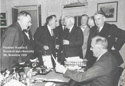 1935年8月31日美国通过《中立法案》(2024-8-31已更新)