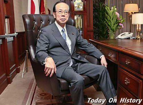 2007年9月23日福田康夫当选日本自民党第22任总裁 并出任首相(2024-9-23已更新)