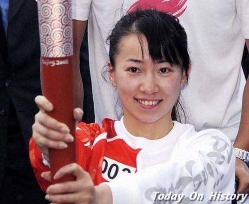 2007年9月24日金晶被选为北京奥运会火炬手(2024-9-24已更新)